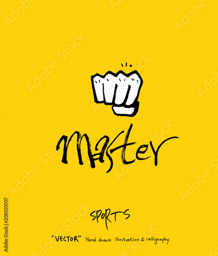 스포츠 포스터 / 손으로 그린 스포츠 그림