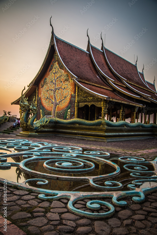 Sirindhorn Wararam Phu Prao Temple, Wat Phu Prao, Ubon, Thailand