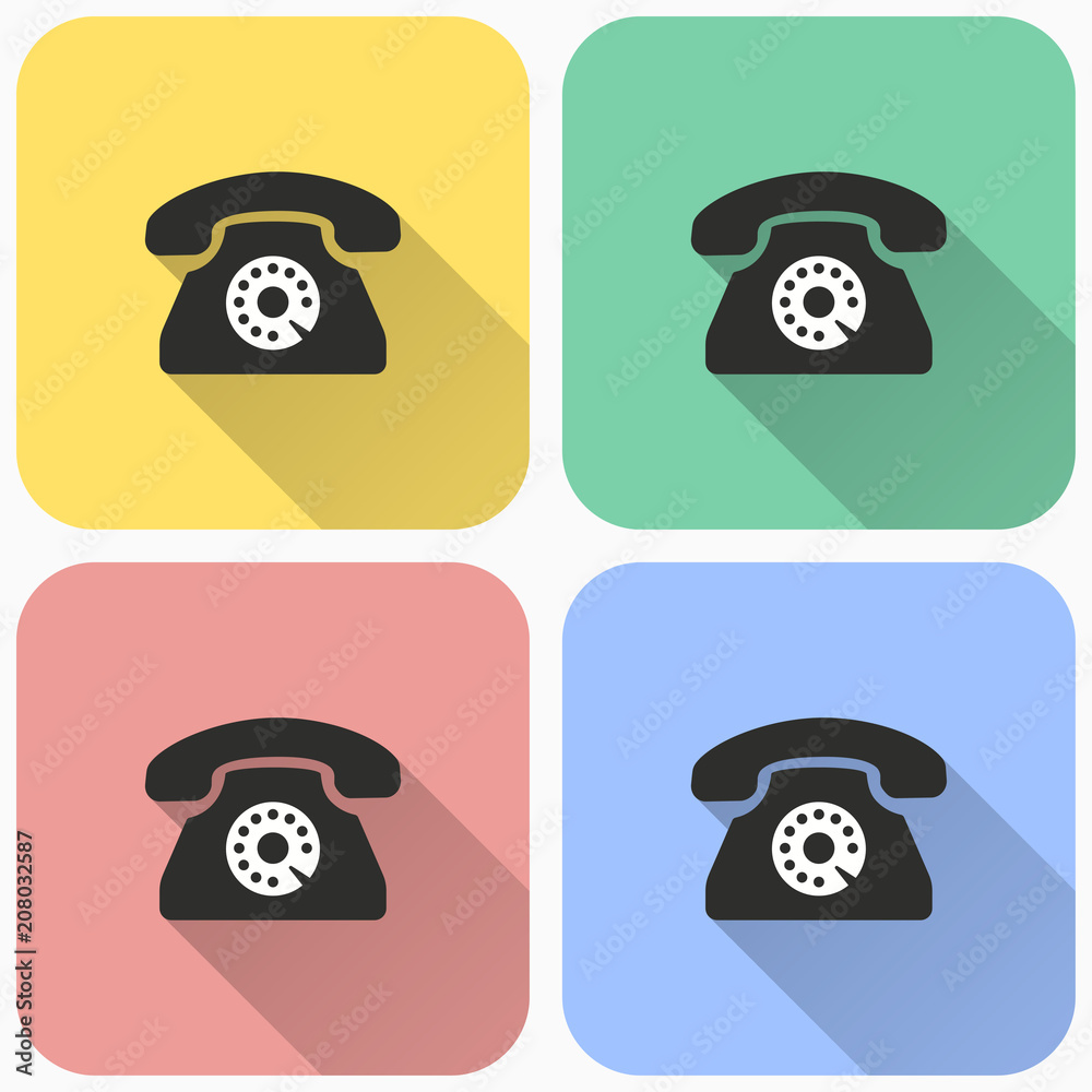 Phone vector icon Phone vector icon