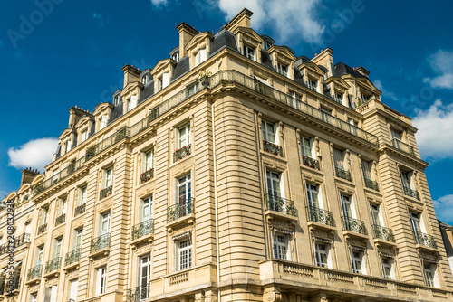 Hausfassade in Paris