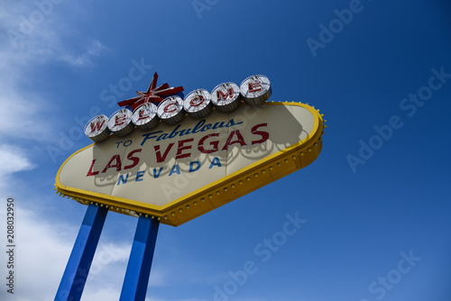 Las Vegas-welcome fabulous Las Vegas Schild