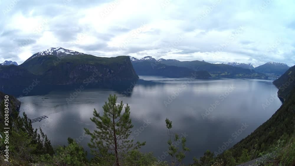 Landscape with lake in the mountains. Norway.
Landscape with lake in the mountains. Norway.
