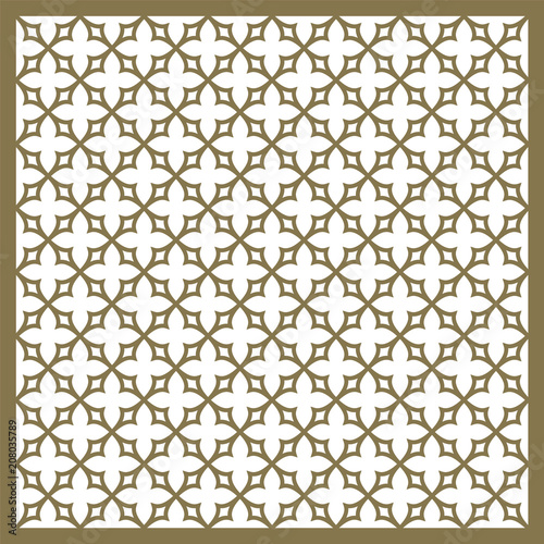 geometric pattern perfect for scarf design