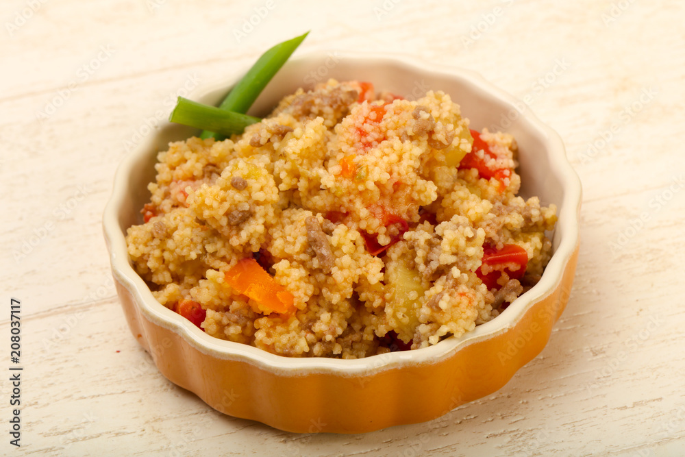 Couscous with meat Couscous with meat