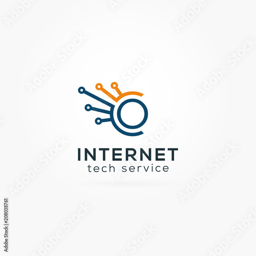 Letter O Network Logo