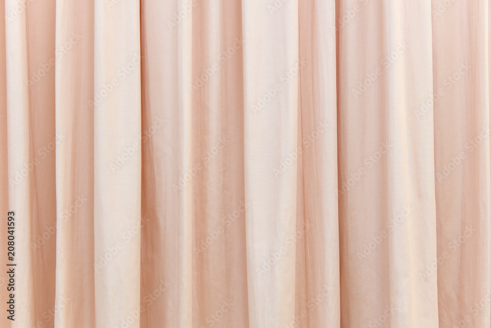 Obraz premium red curtain in the comfortable room for background