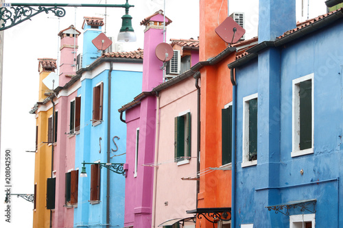 typical colors of burano houses