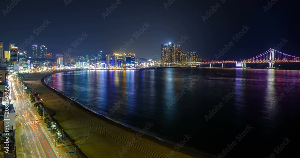 Busan beach, South Korea Busan beach, South Korea