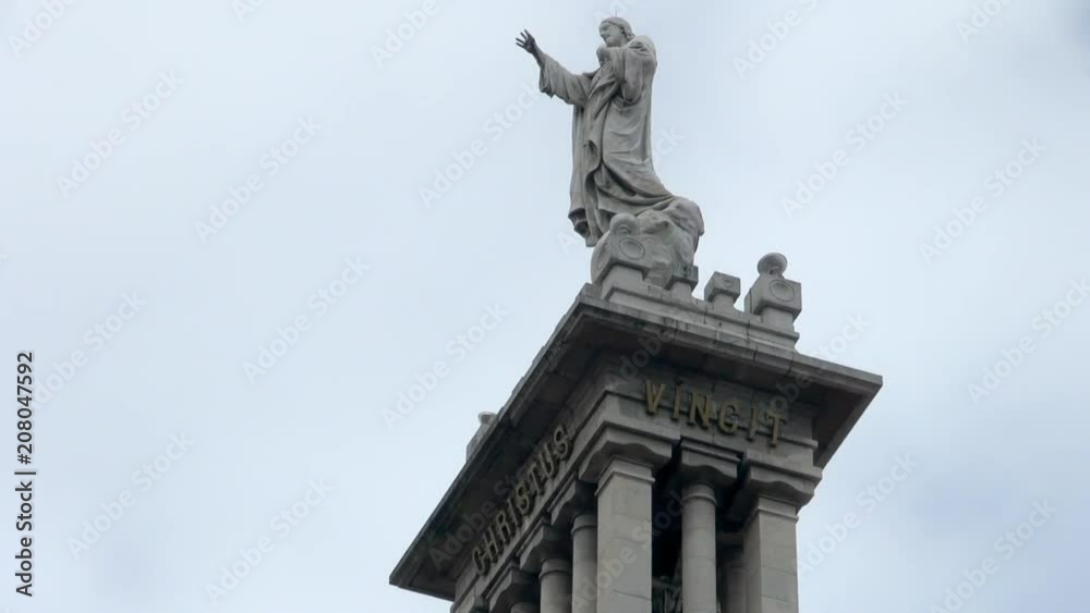 Christian Statue Made by Christus Vincit in Gijon Christian Statue Made by Christus Vincit in Gijon