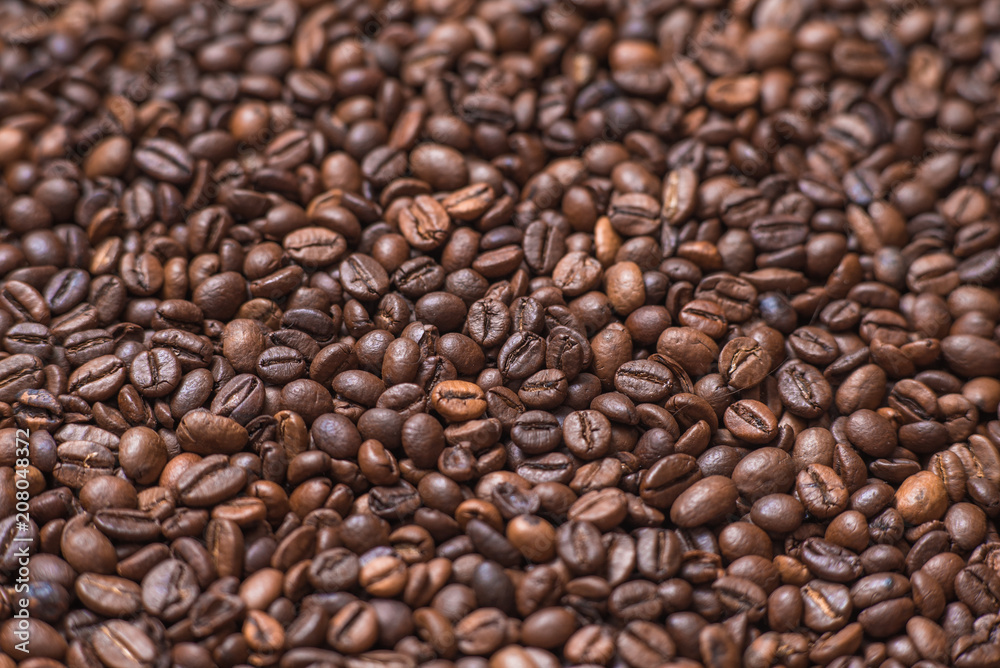 Coffee beans texture background Coffee beans texture background