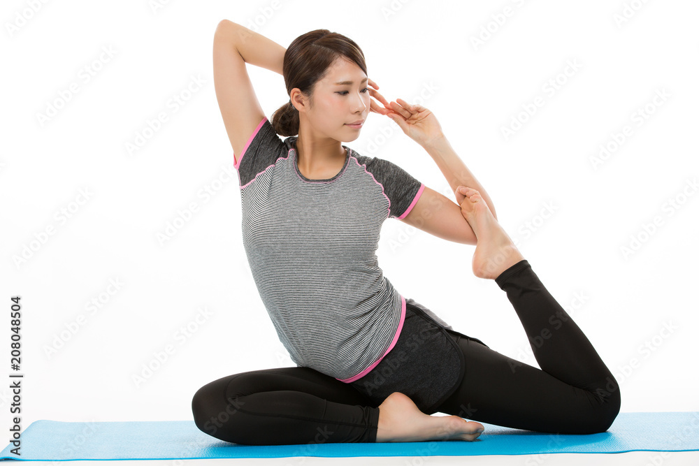 Fototapeta premium ヨガのポーズ