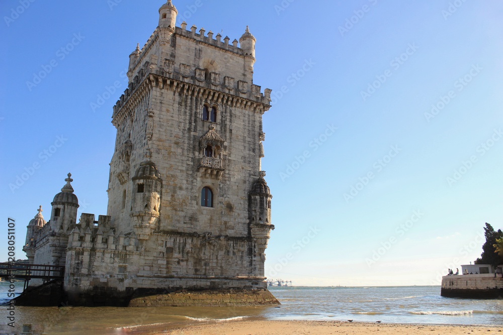 Belem tower and the Tagus River
