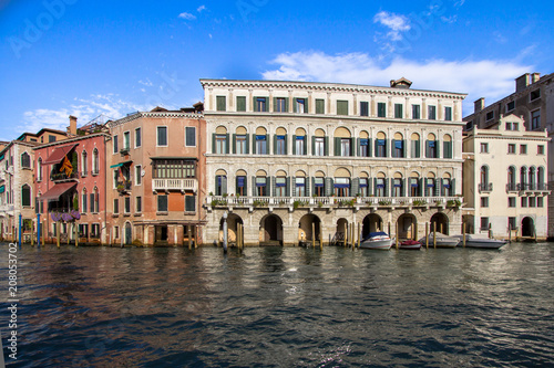 Palaces on Grand Canal, Venice, Italy © robertdering