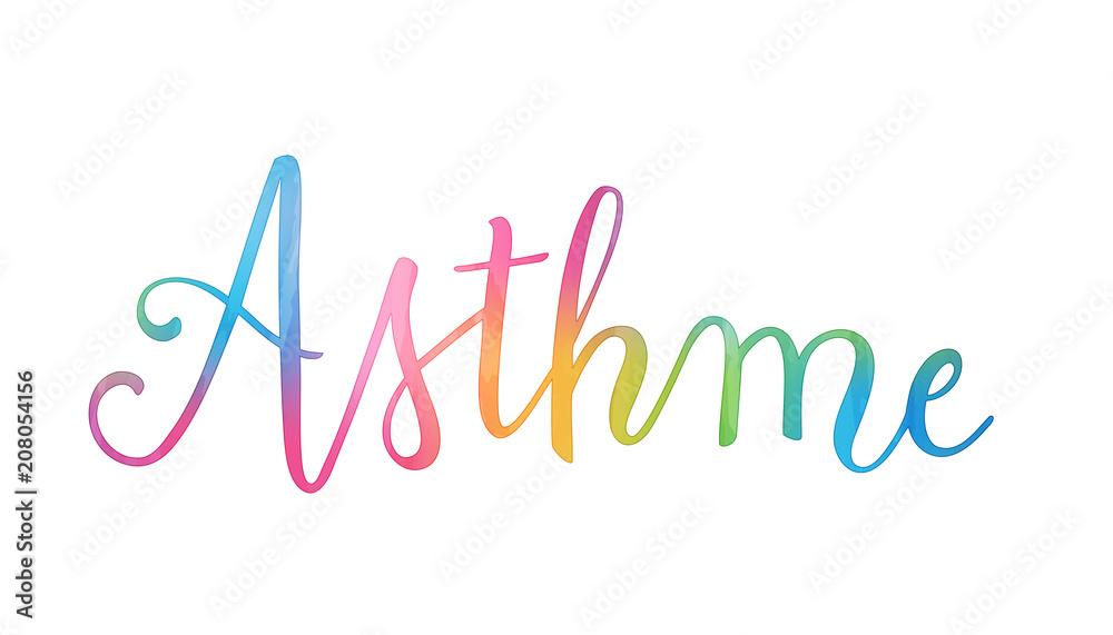 ASTHME lettrage ASTHME lettrage