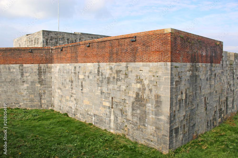Southsea Castle Walls
