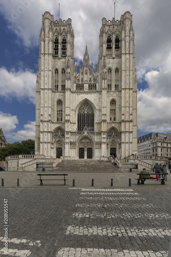 Cathedral of San Miguel and Santa Gudula in the Belgian capital.