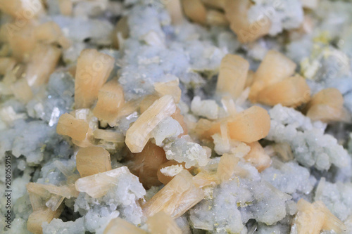 zeolite mineral texture photo