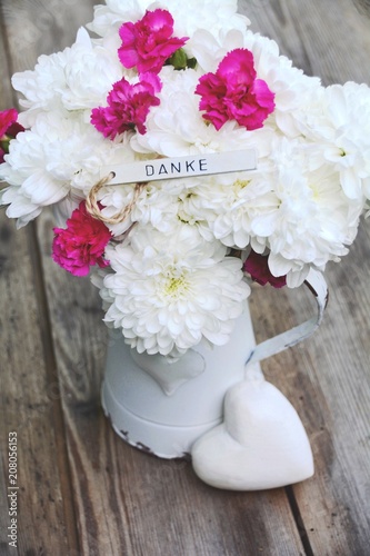 Grußkarte - Blumenstrauß no...