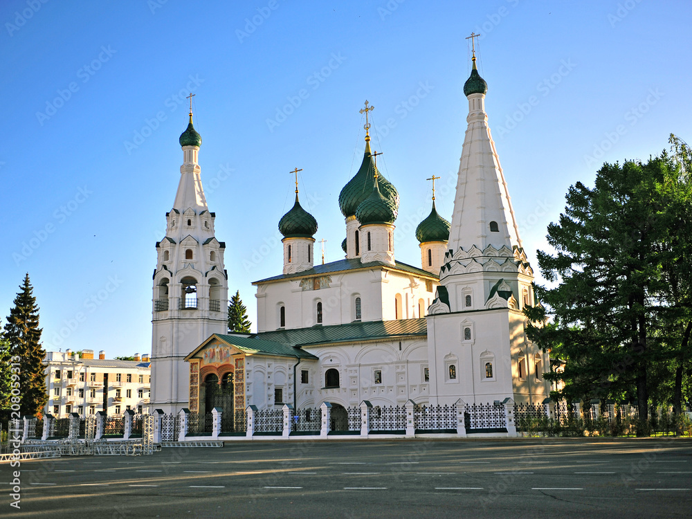 Facade of Ilya Prophet church