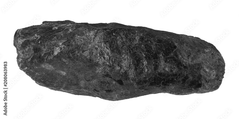 coal isolated on white background