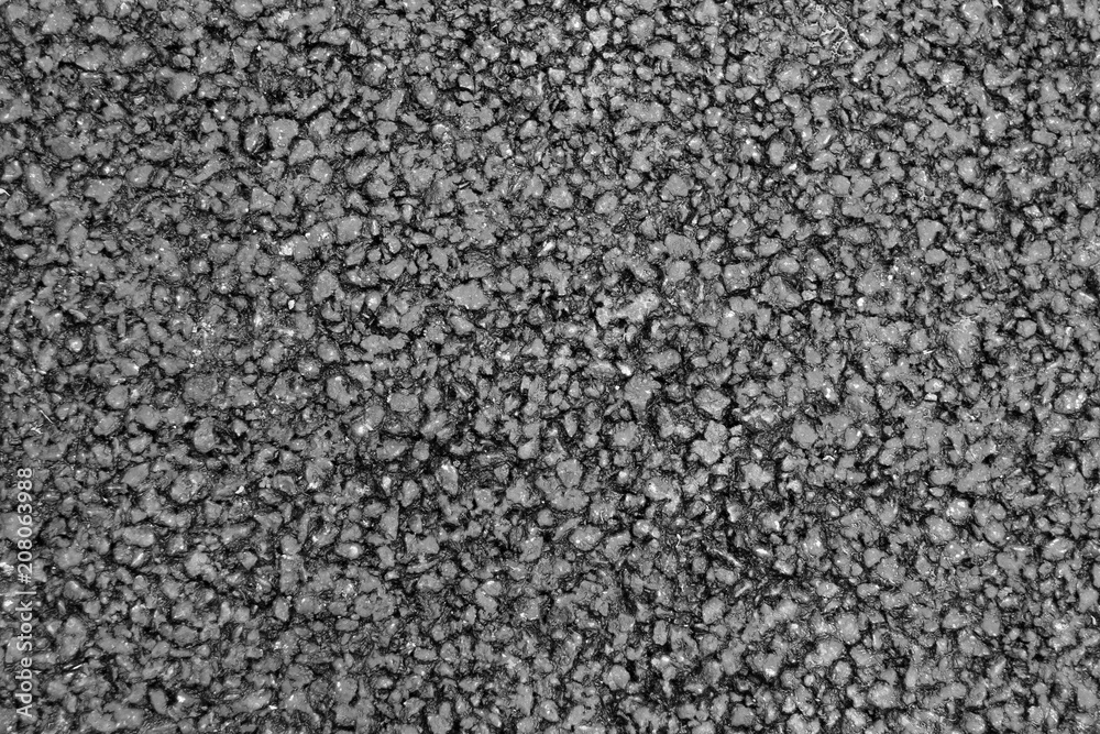 The texture of the tarmac, top view.