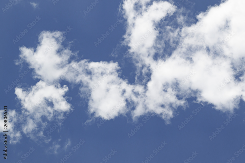 Blue sky with light clouds. Blue sky with light clouds.