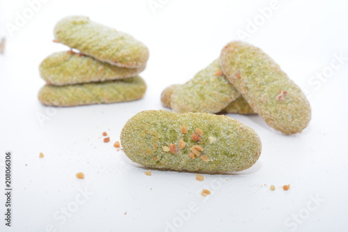 biscotti al pistacchio e marzapane photo