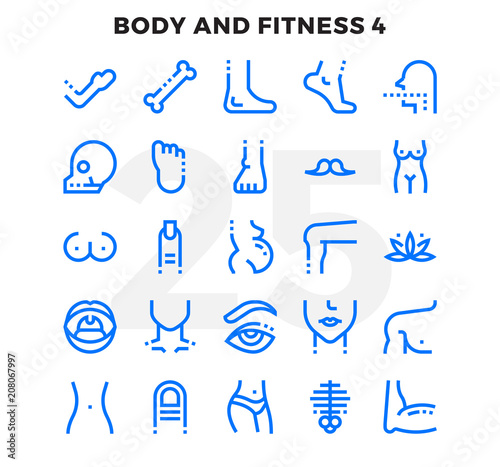 Dashed Outline Icons Pack for UI. Pixel perfect thin line vector icon set for web design and website application.