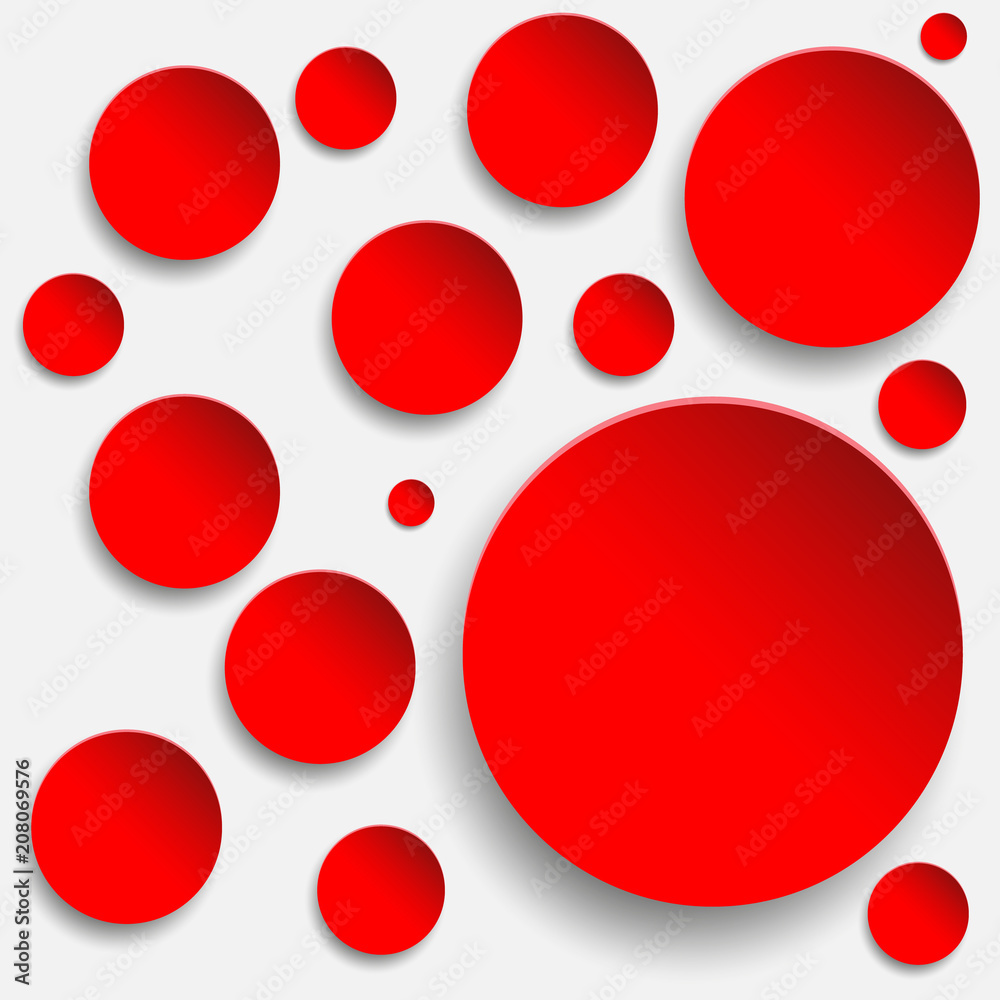 Paper red round in white
Red paper circles round with a shadow on a white background for business ideas infographics logo design print sites Paper red round in white
Red paper circles round with a shadow on a white background for business ideas infographics logo design print sites