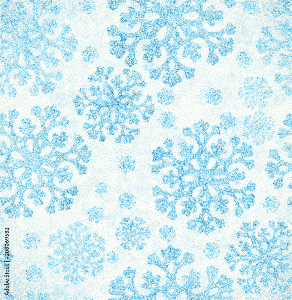 cyan snowflakes background cyan snowflakes background