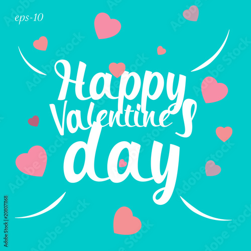 Happy valentines day love abstraction
love abstraction beautiful postcard inscription on Valentine's day hearts love pattern 