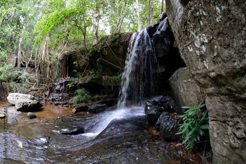 CAMBODIA SIEM REAP ANGKOR KBAL SPEAN TEMPLE photo