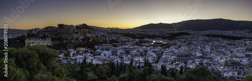 Athens Sunrise Panorama 1 © Richard Brew