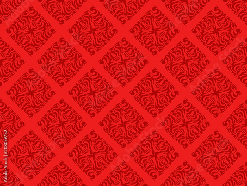 Seamless pattern for traditional kurta pajamas