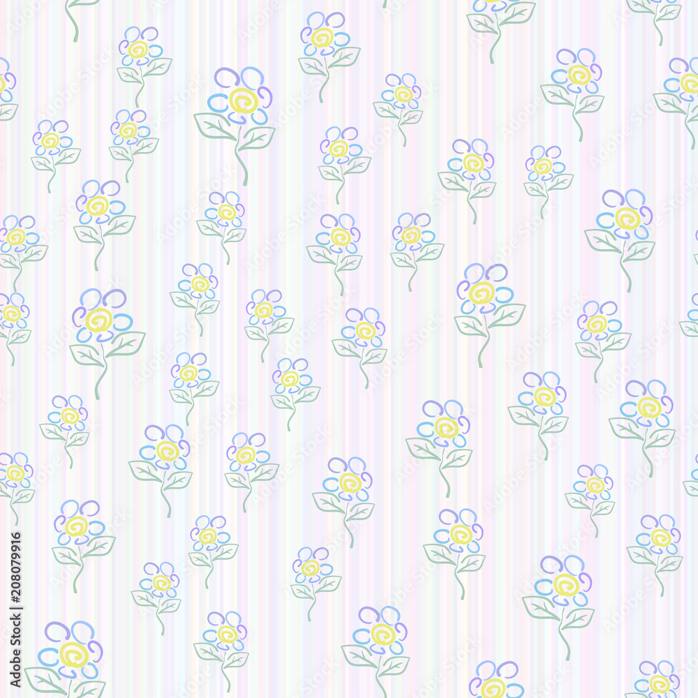 Bright flower. Bright flower.