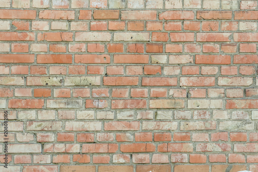Brick texture with scratches and cracks Brick texture with scratches and cracks