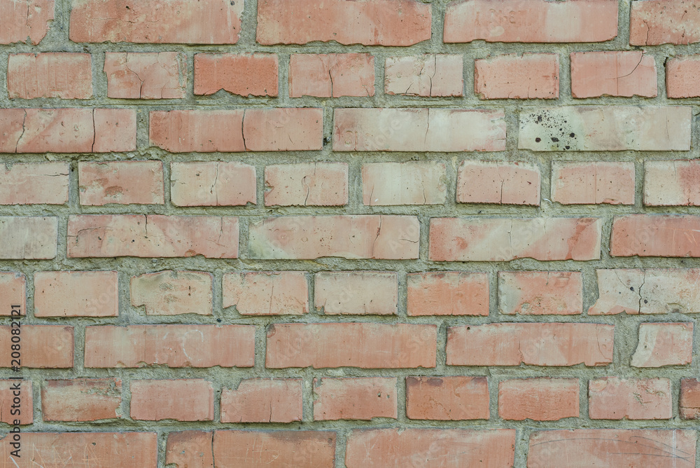 Brick texture with scratches and cracks Brick texture with scratches and cracks