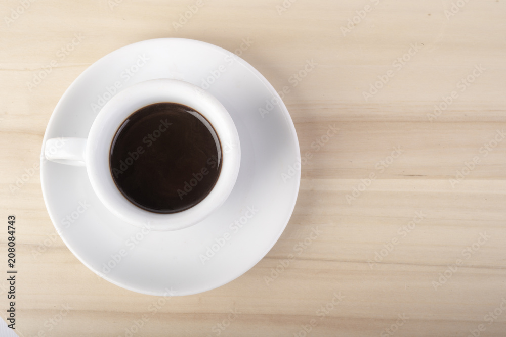Cup of black coffee Cup of black coffee