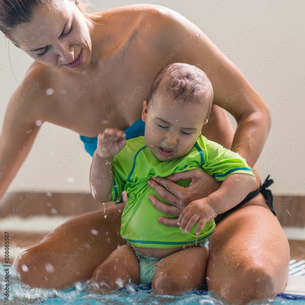 Baby boy swimming cheap