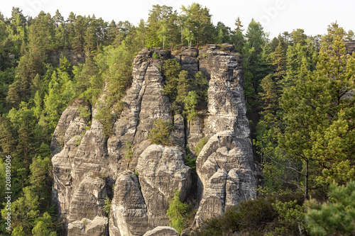Felsformationen im Elbsandsteingebirge, Sächsische Schweiz