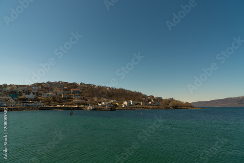 At the port of Narvik, northern Norway