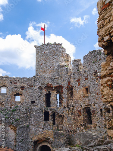 Ogrodzieniec Castle - a ruined medieval castle in Poland