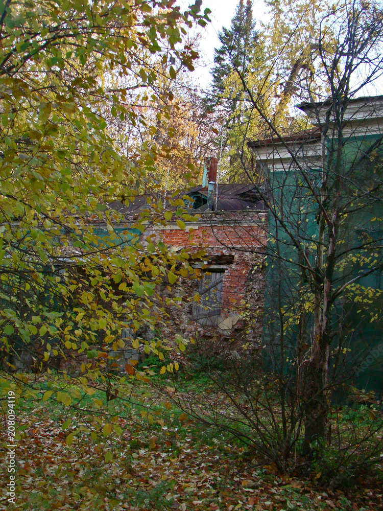 Old building under construction