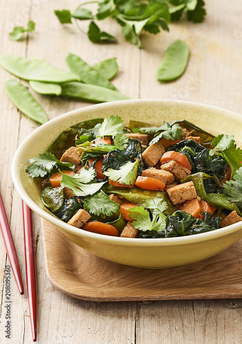 Wok tofu