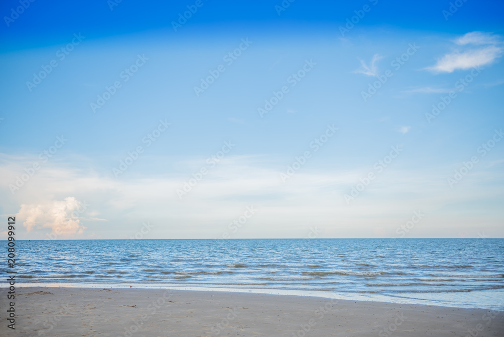 Beautiful Tropical Summer Beach Seascape, Landscape of seaside in Thailand. Beautiful Tropical Summer Beach Seascape, Landscape of seaside in Thailand.