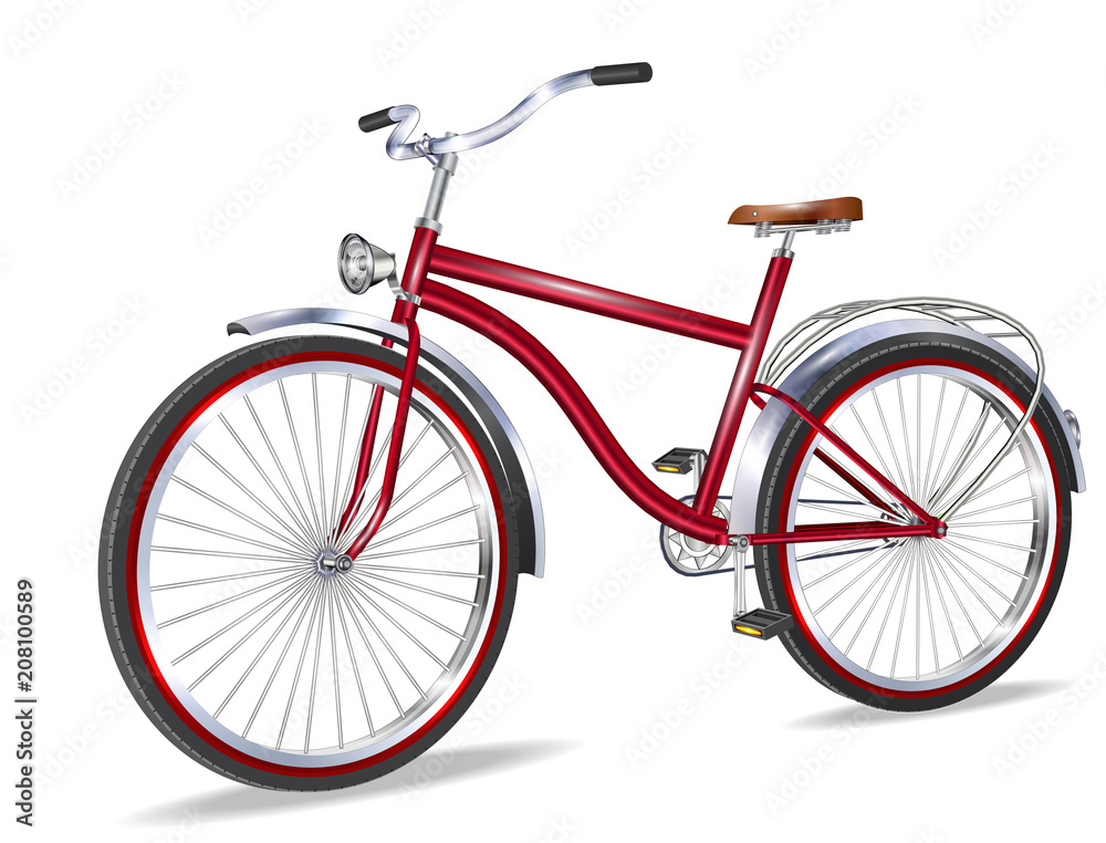 Bicycle.Vector Illustration	