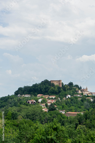 Cityscape of Monticello d Alba