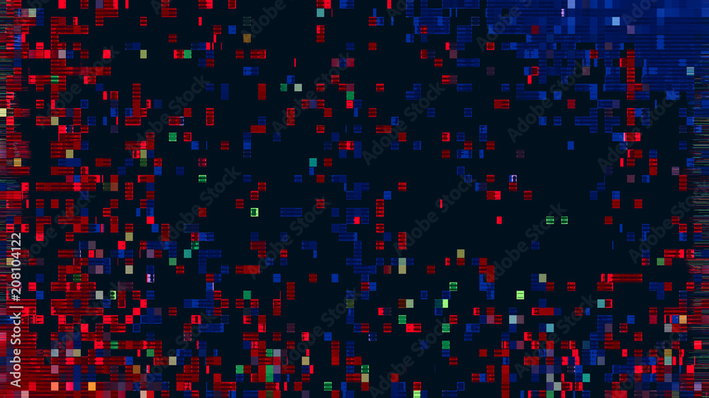 Abstract Digital Pixel Noise Glitch Error Abstract Digital Pixel Noise Glitch Error