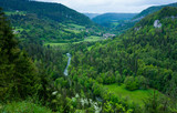 Der Fluss Doubs in Frankreich