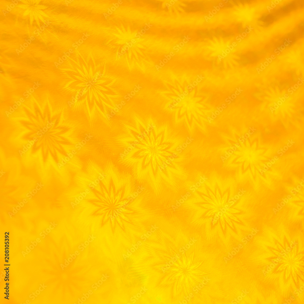 Abstract background with drawn ornament and blur
